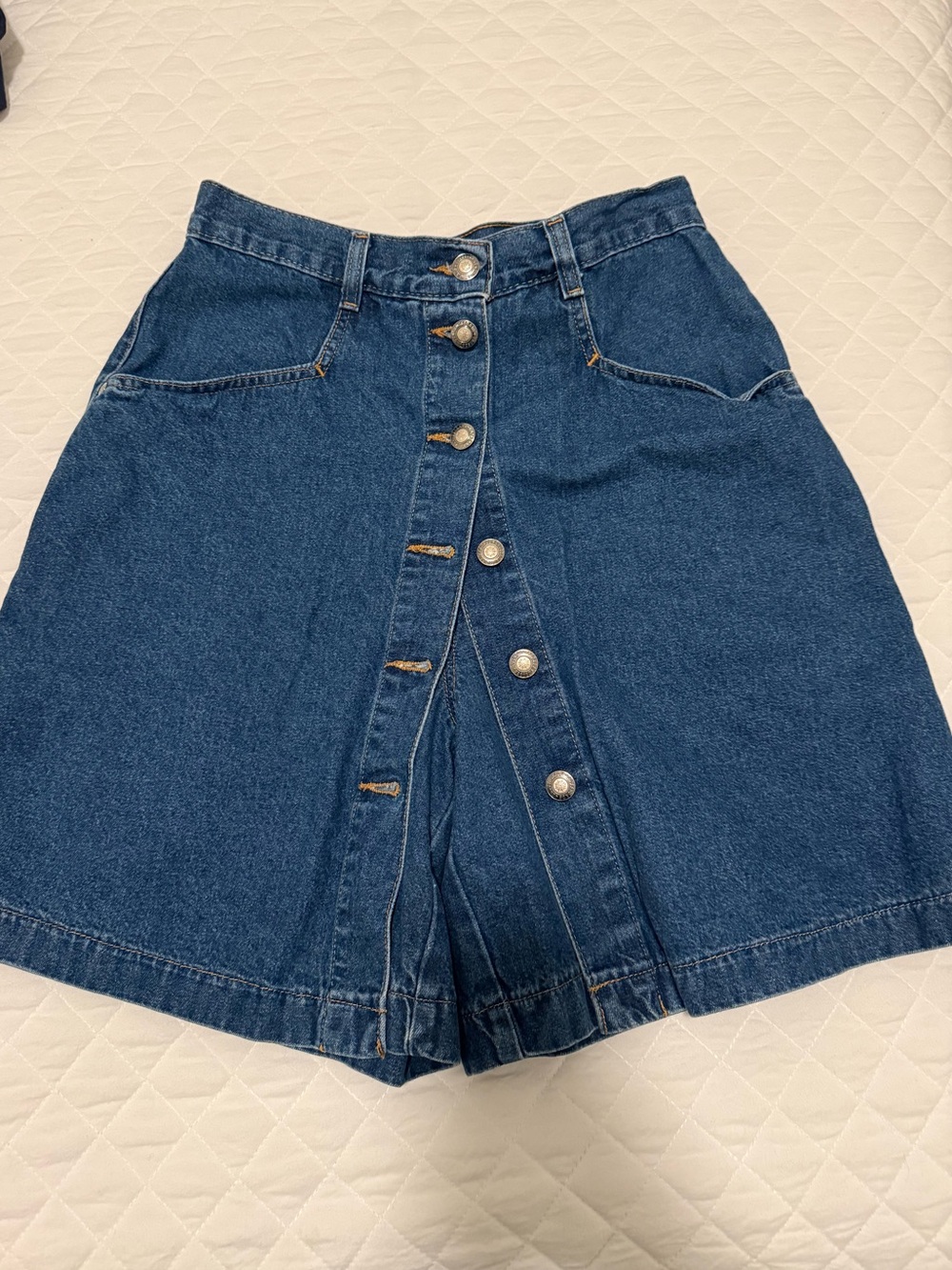 Vintage  Crossroads Denim High-waisted Women’s Skort  size 10